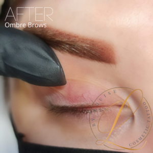 ombre brows
