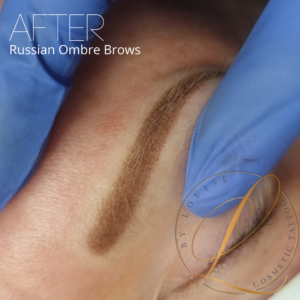 russian ombre brows